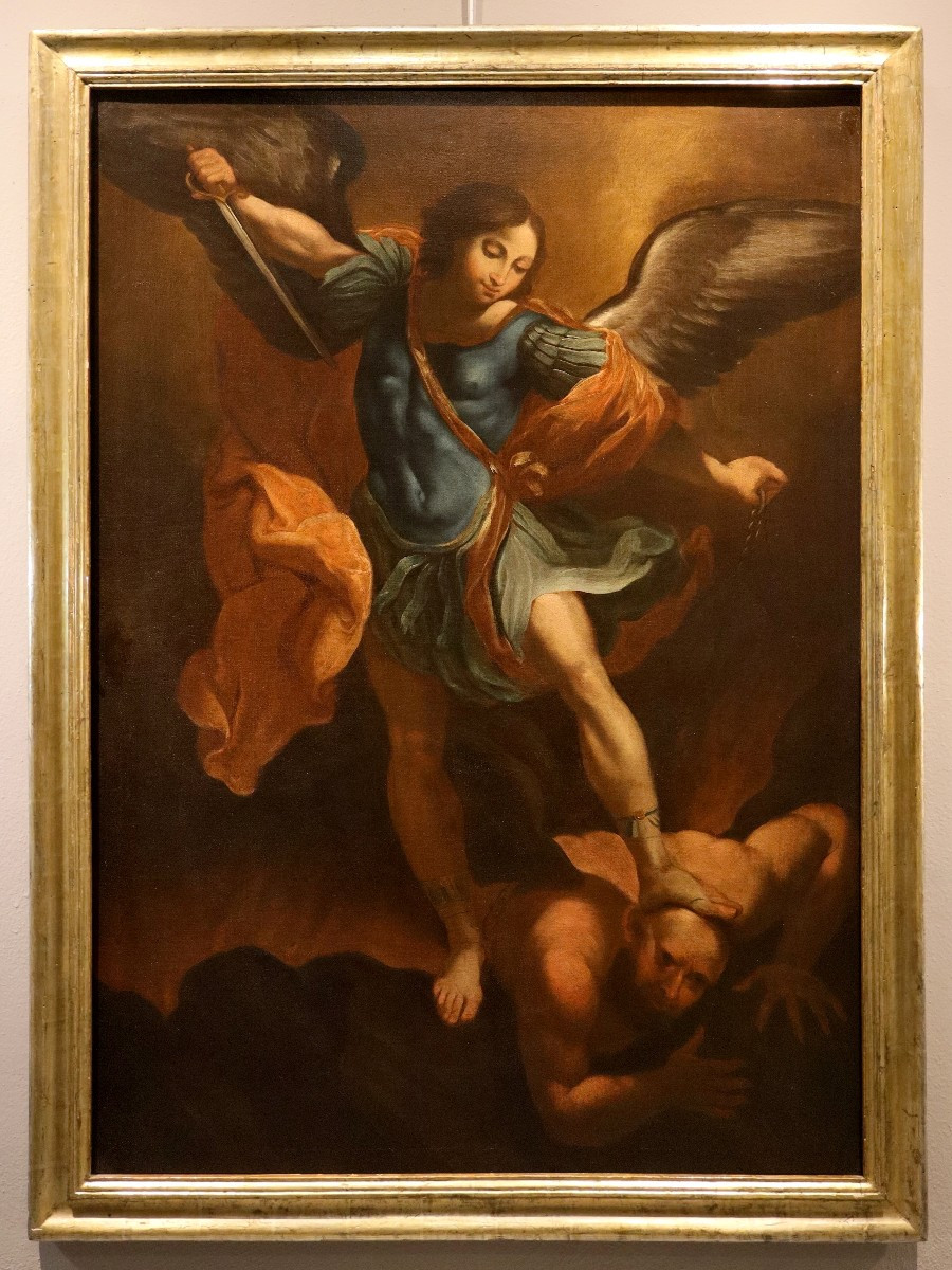 The Archangel Michael, Guido Reni (bologna, 1575–1642) Follower Of