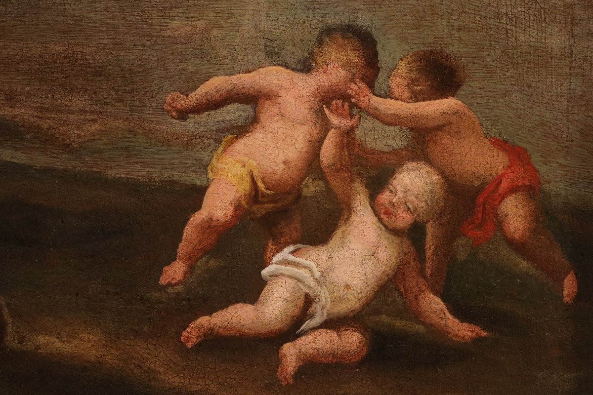 Allégorie de l'Été sous les traits de Cérès, École française du XVIIe siècle-photo-3