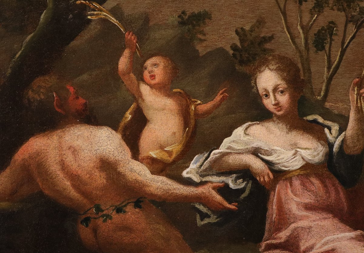 Allégorie de l'Été sous les traits de Cérès, École française du XVIIe siècle-photo-4
