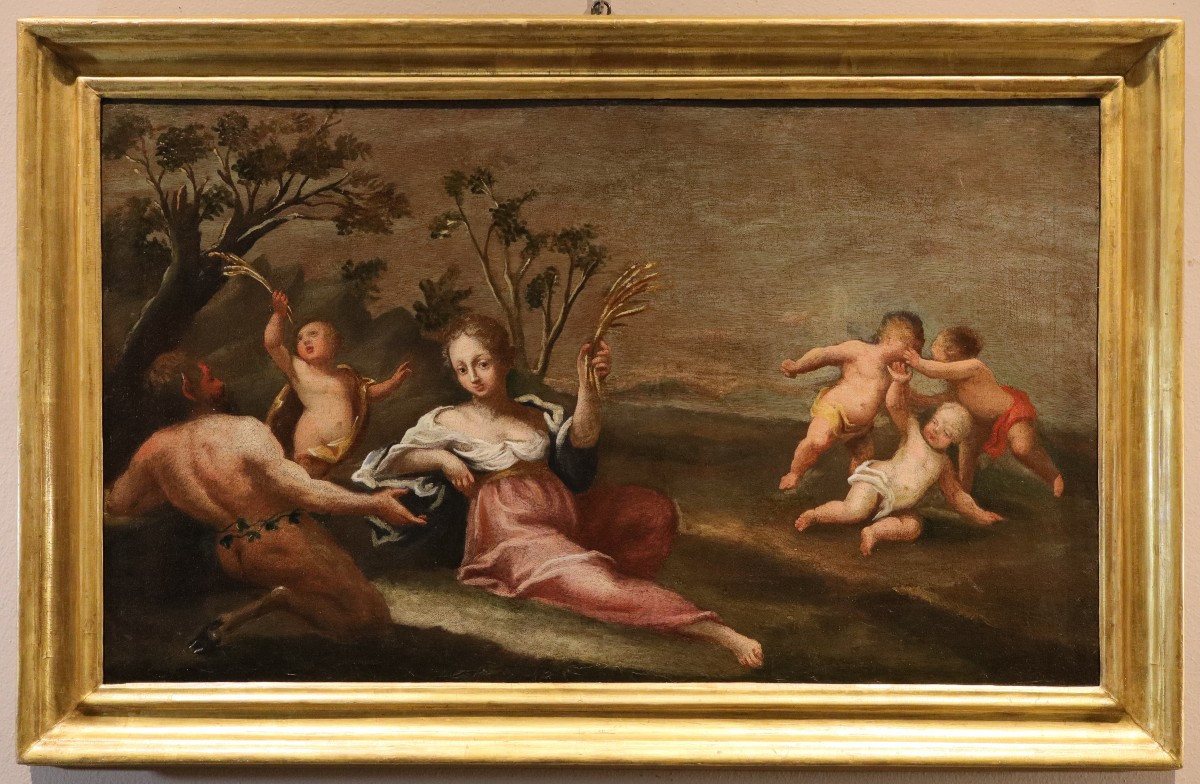 Allégorie de l'Été sous les traits de Cérès, École française du XVIIe siècle