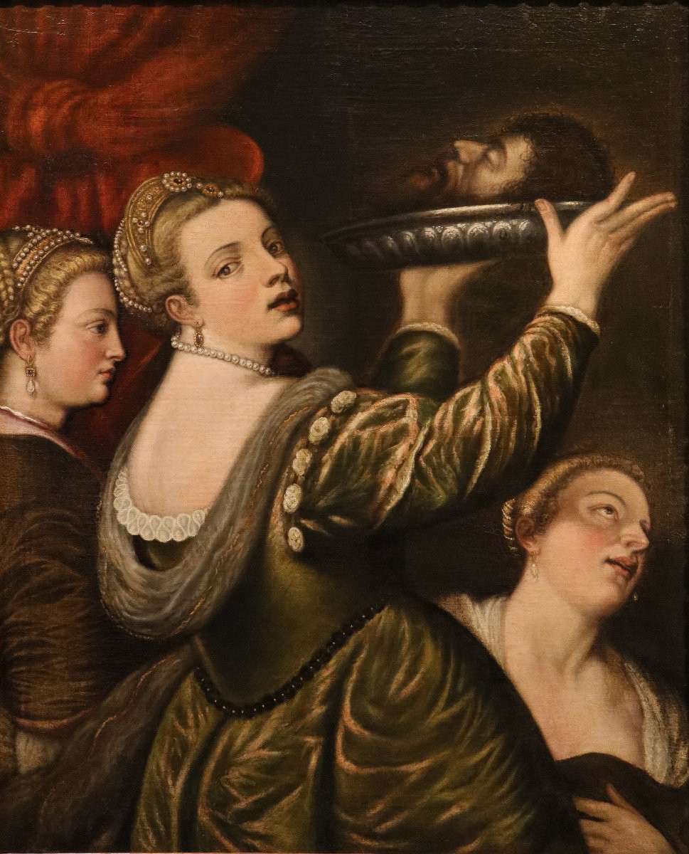 Salome With The Head Of John The Baptist, Titian (1490–1576) (attributed To / From The Workshop Of)-photo-2