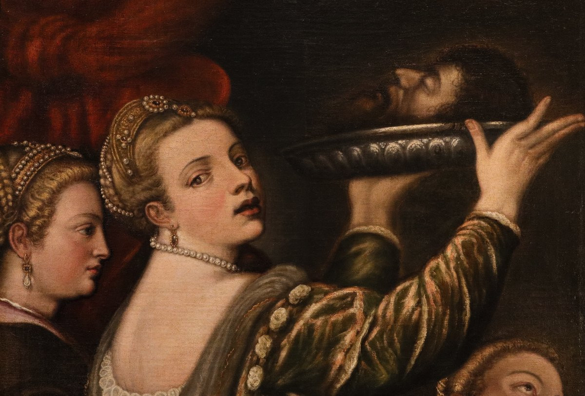 Salome With The Head Of John The Baptist, Titian (1490–1576) (attributed To / From The Workshop Of)-photo-4