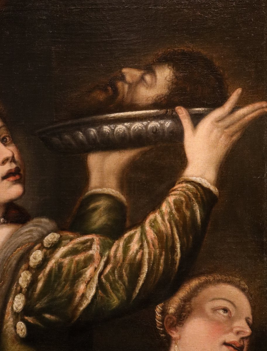 Salome With The Head Of John The Baptist, Titian (1490–1576) (attributed To / From The Workshop Of)-photo-8
