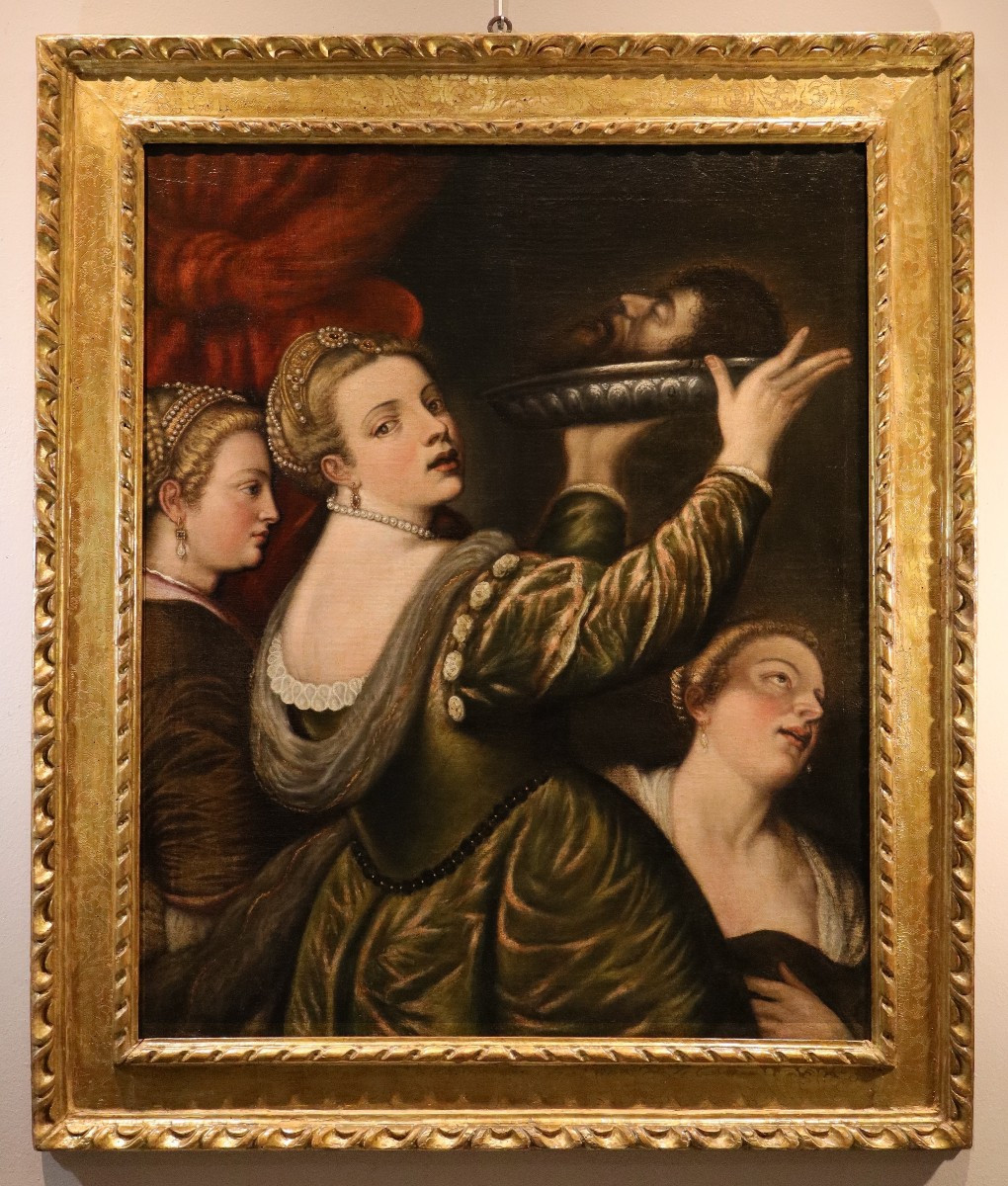 Salome With The Head Of John The Baptist, Titian (1490–1576) (attributed To / From The Workshop Of)