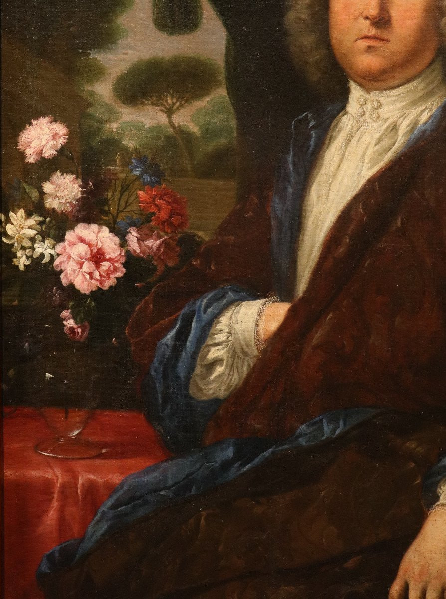 Portrait d'un gentilhomme, Anton Raphael Mengs (Aussig, 1728 - Rome, 1779) Atelier-photo-3