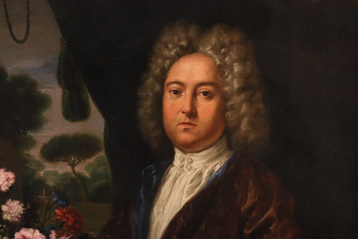 Portrait d'un gentilhomme, Anton Raphael Mengs (Aussig, 1728 - Rome, 1779) Atelier-photo-2