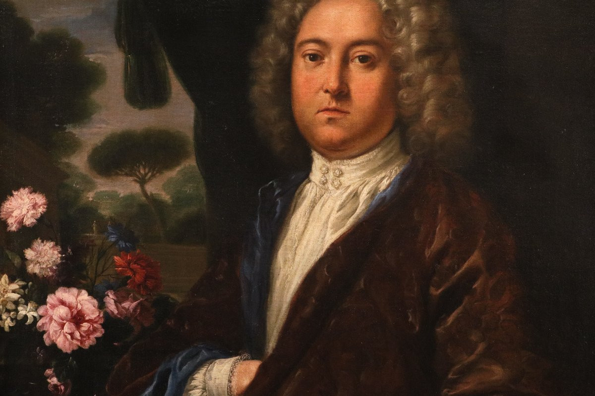 Portrait d'un gentilhomme, Anton Raphael Mengs (Aussig, 1728 - Rome, 1779) Atelier-photo-3
