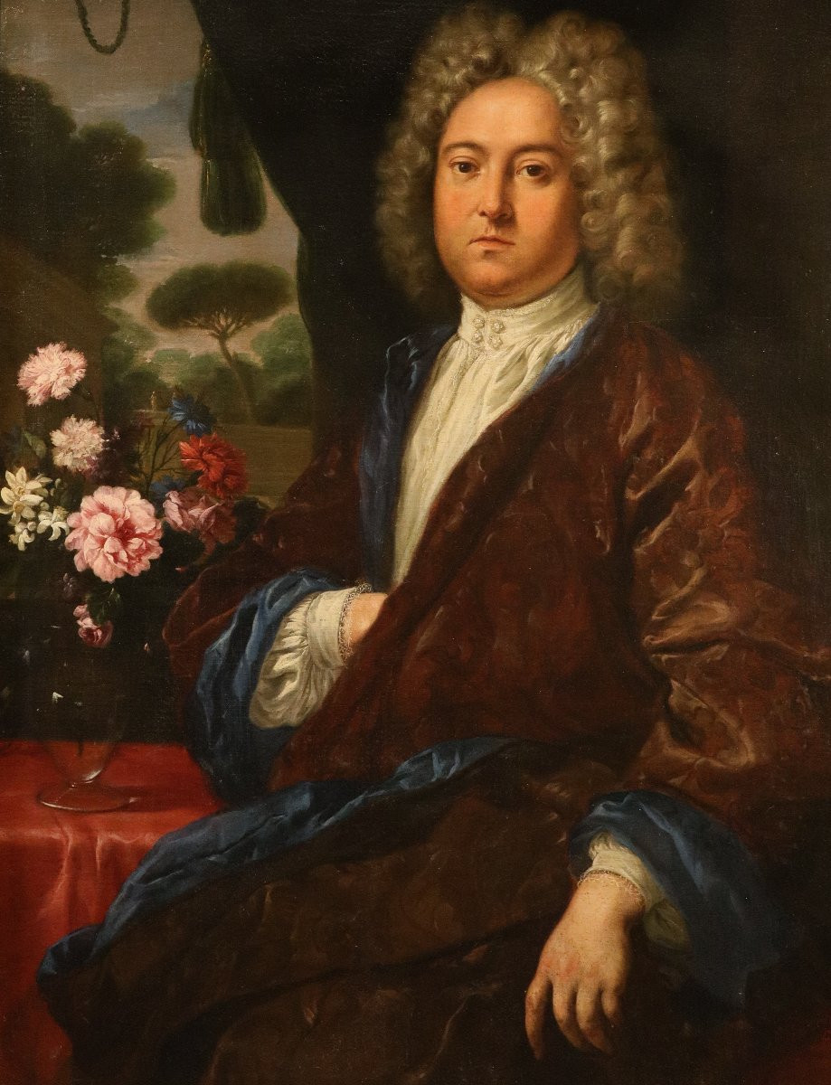 Portrait d'un gentilhomme, Anton Raphael Mengs (Aussig, 1728 - Rome, 1779) Atelier-photo-5
