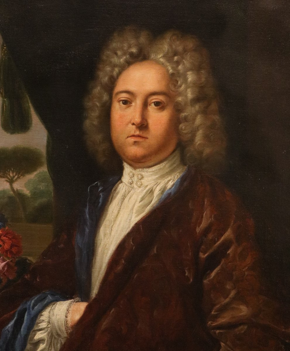 Portrait d'un gentilhomme, Anton Raphael Mengs (Aussig, 1728 - Rome, 1779) Atelier-photo-8