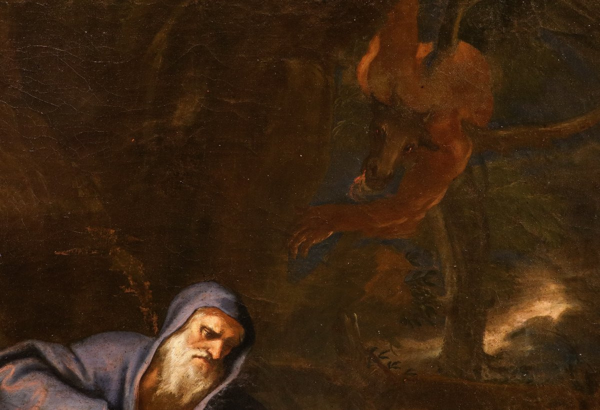 The Temptations Of Saint Anthony, Pier Francesco Mola “il Ticinese” (coldrerio, 1612 – Rome, 1666)-photo-5