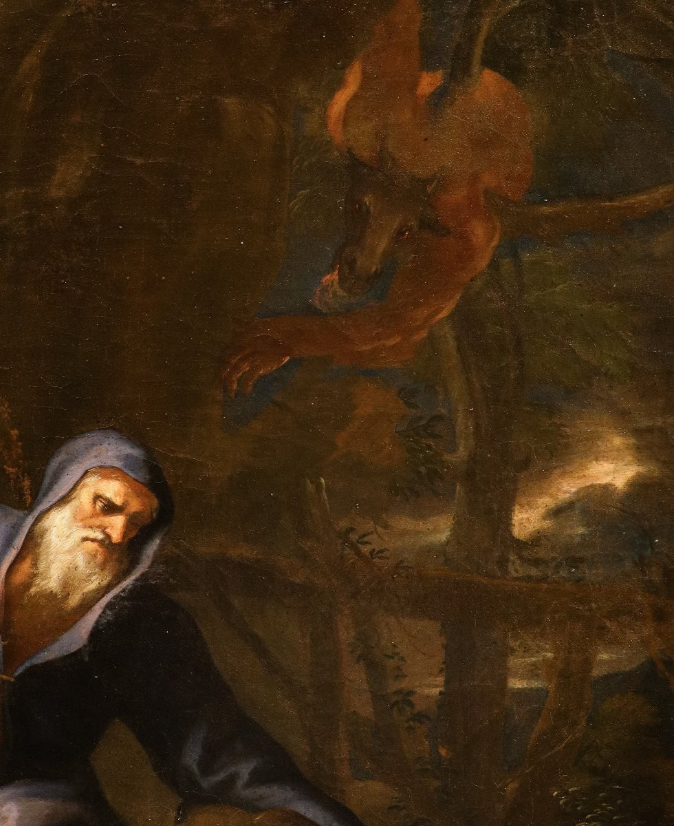 The Temptations Of Saint Anthony, Pier Francesco Mola “il Ticinese” (coldrerio, 1612 – Rome, 1666)-photo-6