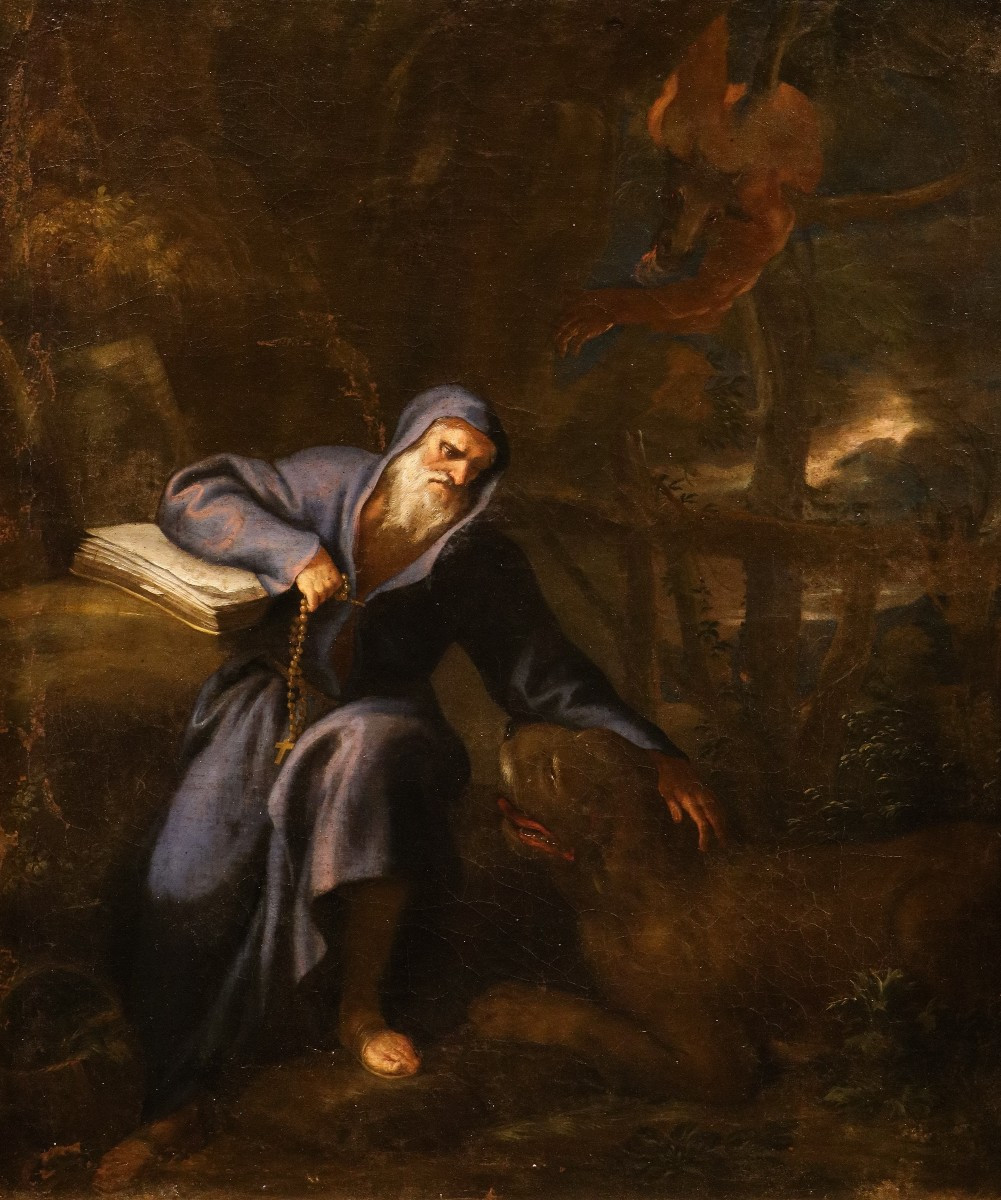 The Temptations Of Saint Anthony, Pier Francesco Mola “il Ticinese” (coldrerio, 1612 – Rome, 1666)