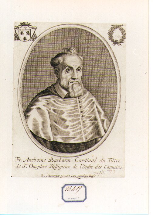 Portrait Du Cardinal Antonio Marcelli Barberini, Antonio Alberti (1603 - 1649)-photo-7