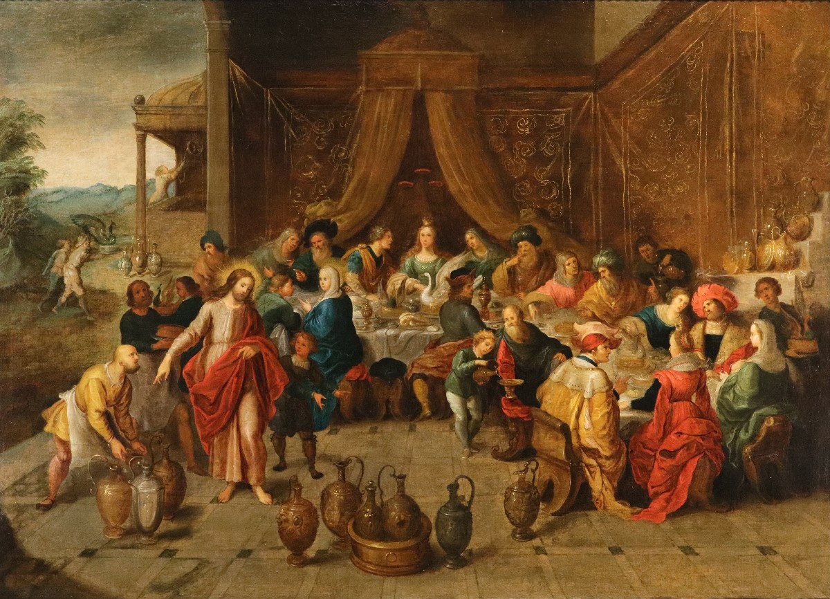 Les Noces de Cana, Frans Francken II (Anvers, 1581 – 1642) attribué