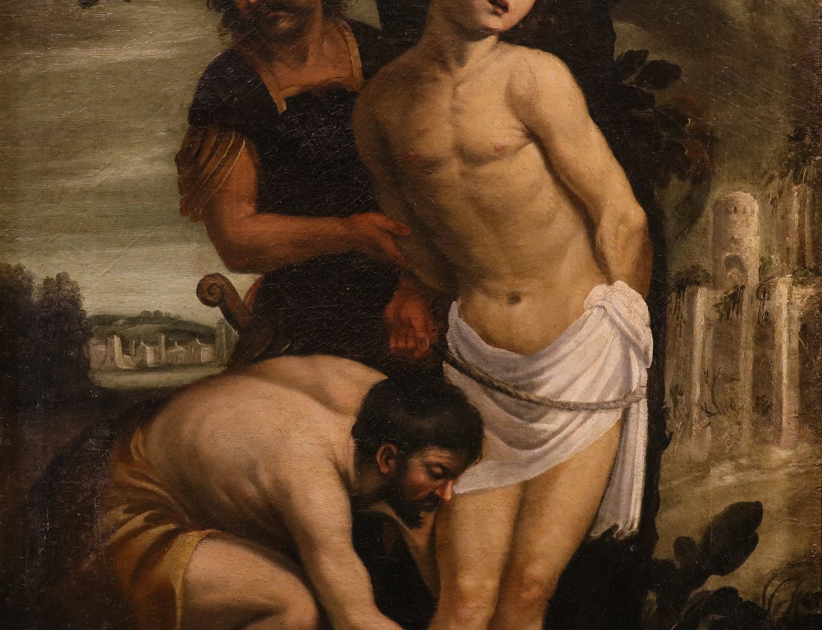 Saint Sebastian, Astolfo Petrazzi (siena, 1583–1665)-photo-5