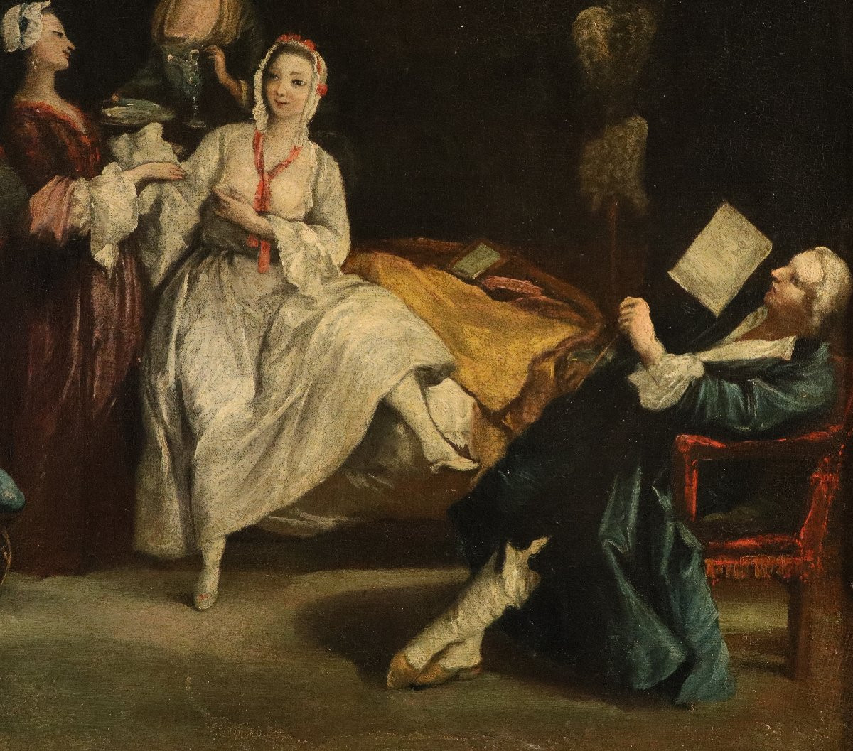 The Lady's Awakening, Pietro Longhi (venice, 1701–1785) Circle-photo-4