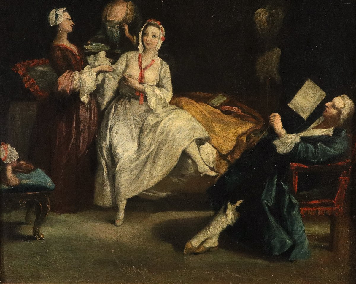 The Lady's Awakening, Pietro Longhi (venice, 1701–1785) Circle-photo-5