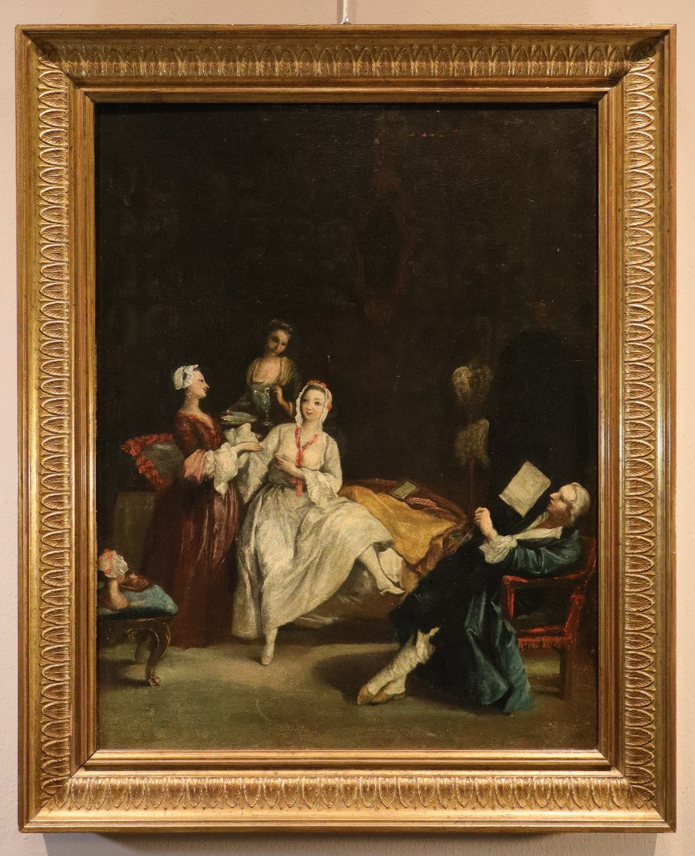 The Lady's Awakening, Pietro Longhi (venice, 1701–1785) Circle