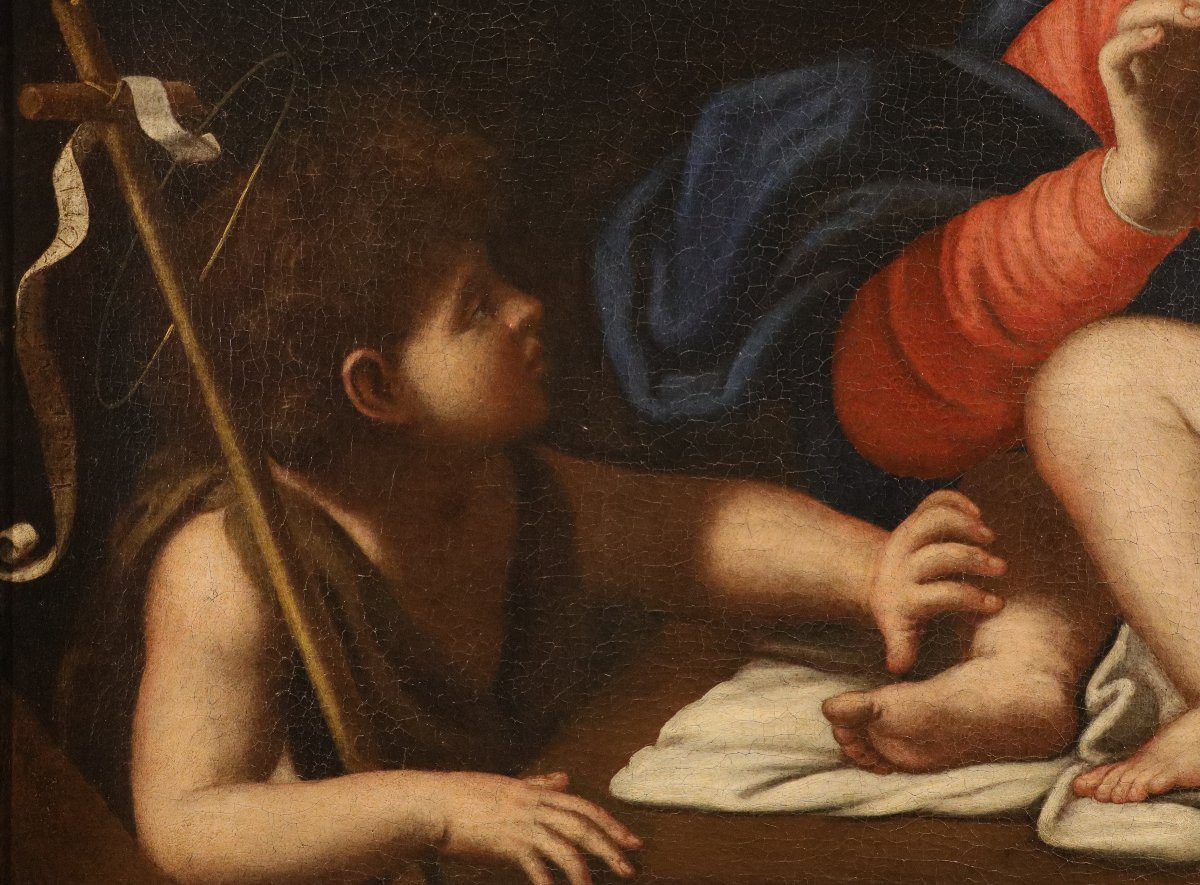 Madonna Of Silence, Annibale Carracci (bologna 1560 – Rome 1609) School Of-photo-2