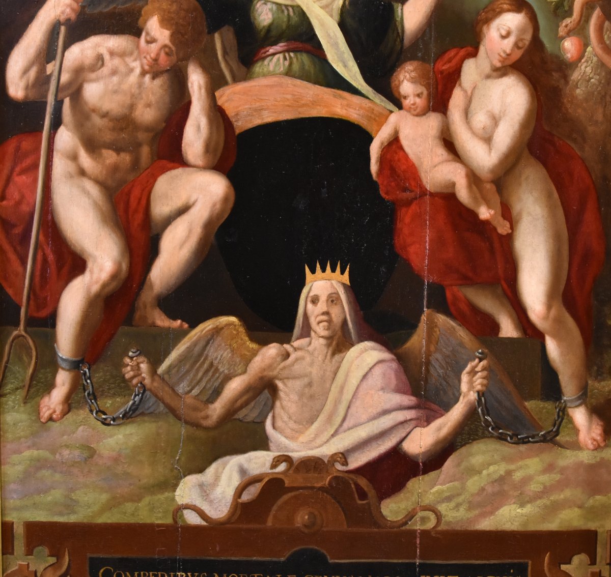 La rédemption d'Adam et Ève, Jacob de Backer (Anvers 1555 – 1585)-photo-5