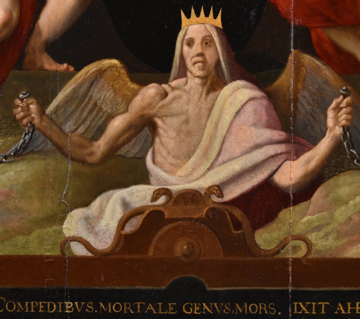 La rédemption d'Adam et Ève, Jacob de Backer (Anvers 1555 – 1585)-photo-6