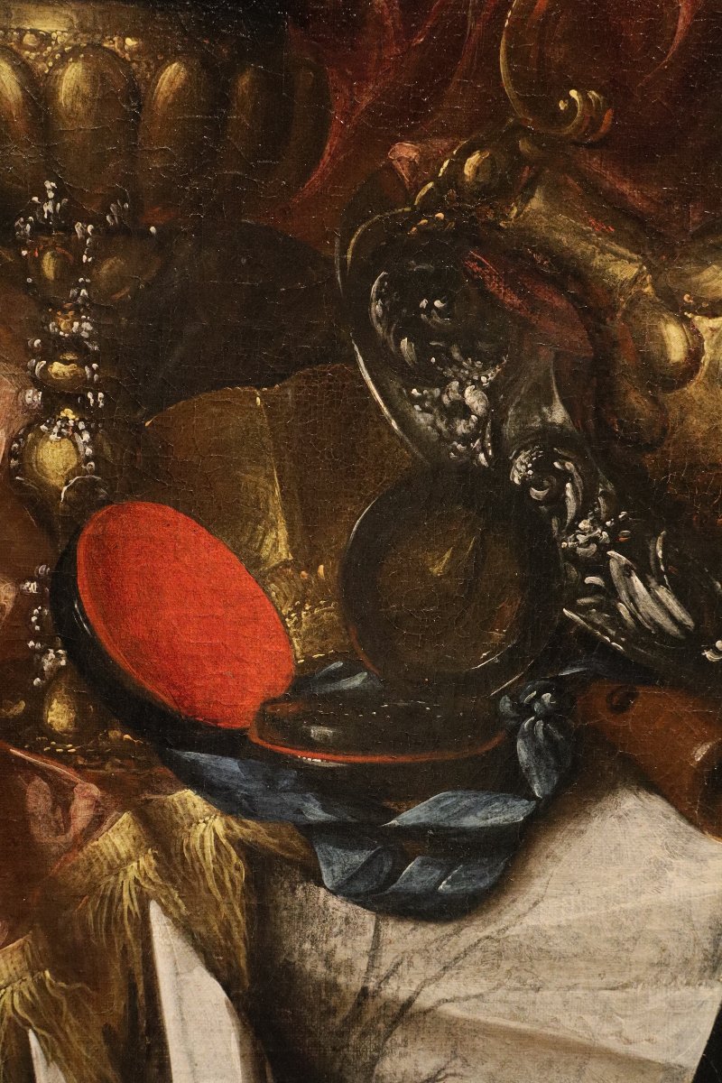 Vanitas Still Life, Franciscus Gysbrechts (antwerp, 1649 – Leiden, 1677)-photo-3