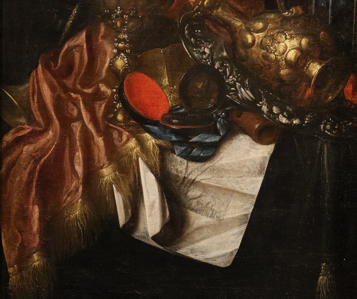 Vanitas Still Life, Franciscus Gysbrechts (antwerp, 1649 – Leiden, 1677)-photo-3