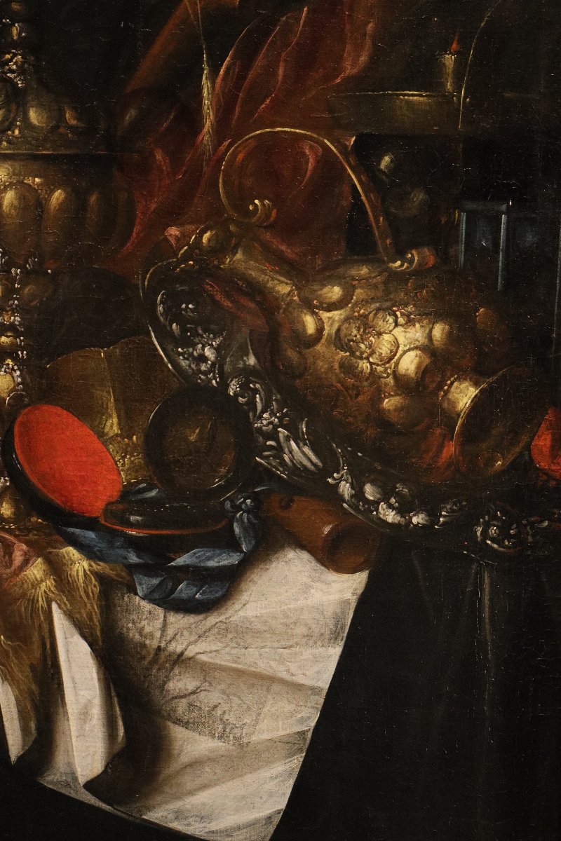 Vanitas Still Life, Franciscus Gysbrechts (antwerp, 1649 – Leiden, 1677)-photo-5