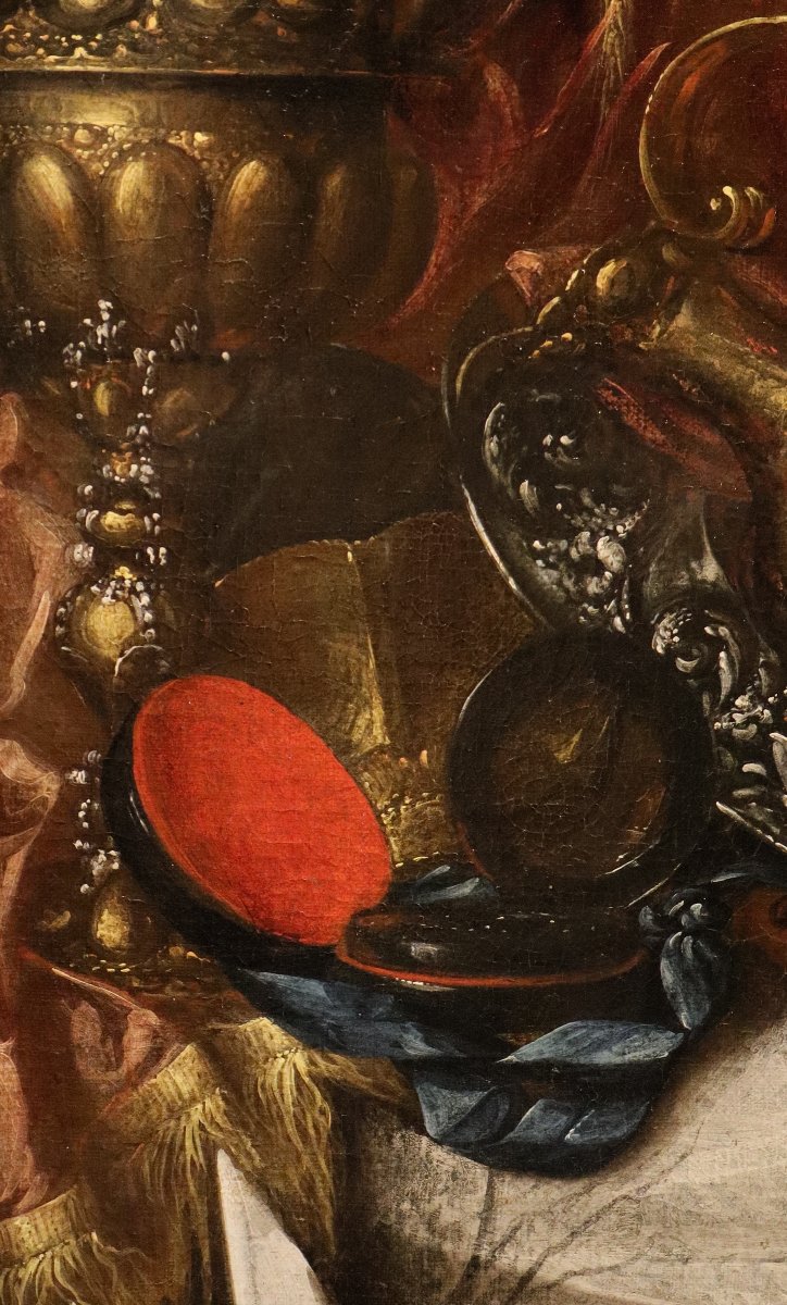 Vanitas Still Life, Franciscus Gysbrechts (antwerp, 1649 – Leiden, 1677)-photo-6
