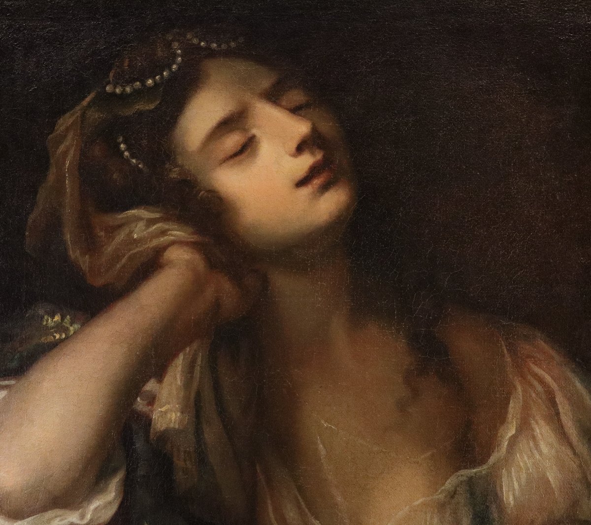 Le suicide de la reine Sofonisba, Carlo Francesco Nuvolone (Milan 1609 - 1662) attribué-photo-3