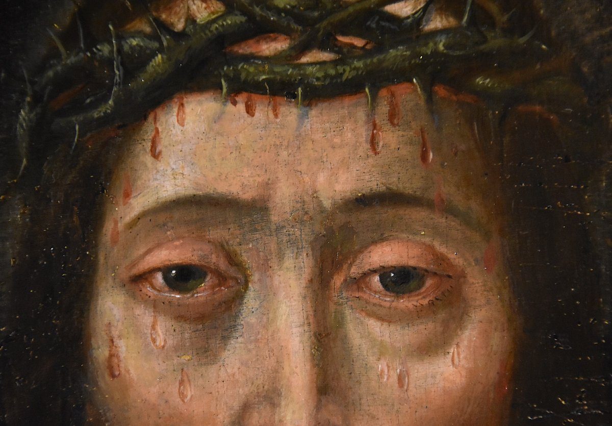 Ecce Homo, Cercle De Quentin Metsys (Louvain, 1466 - Anvers, 1530)-photo-6