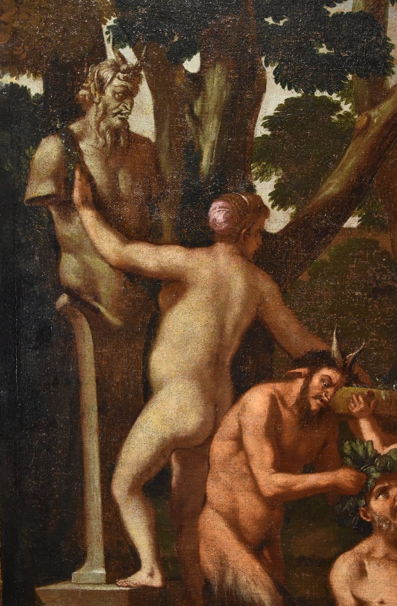 Bacchanalia, Attributed To Giulio Carpioni (venice, 1613 – Vicenza, 1678)-photo-4