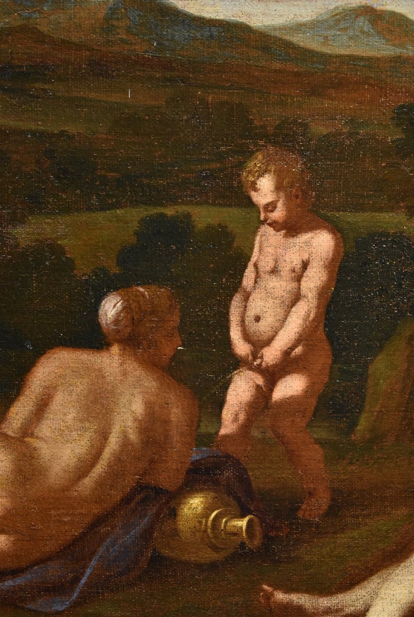 Bacchanalia, Attributed To Giulio Carpioni (venice, 1613 – Vicenza, 1678)-photo-6