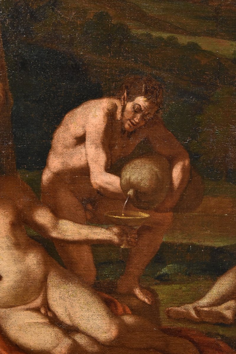 Bacchanalia, Attributed To Giulio Carpioni (venice, 1613 – Vicenza, 1678)-photo-7