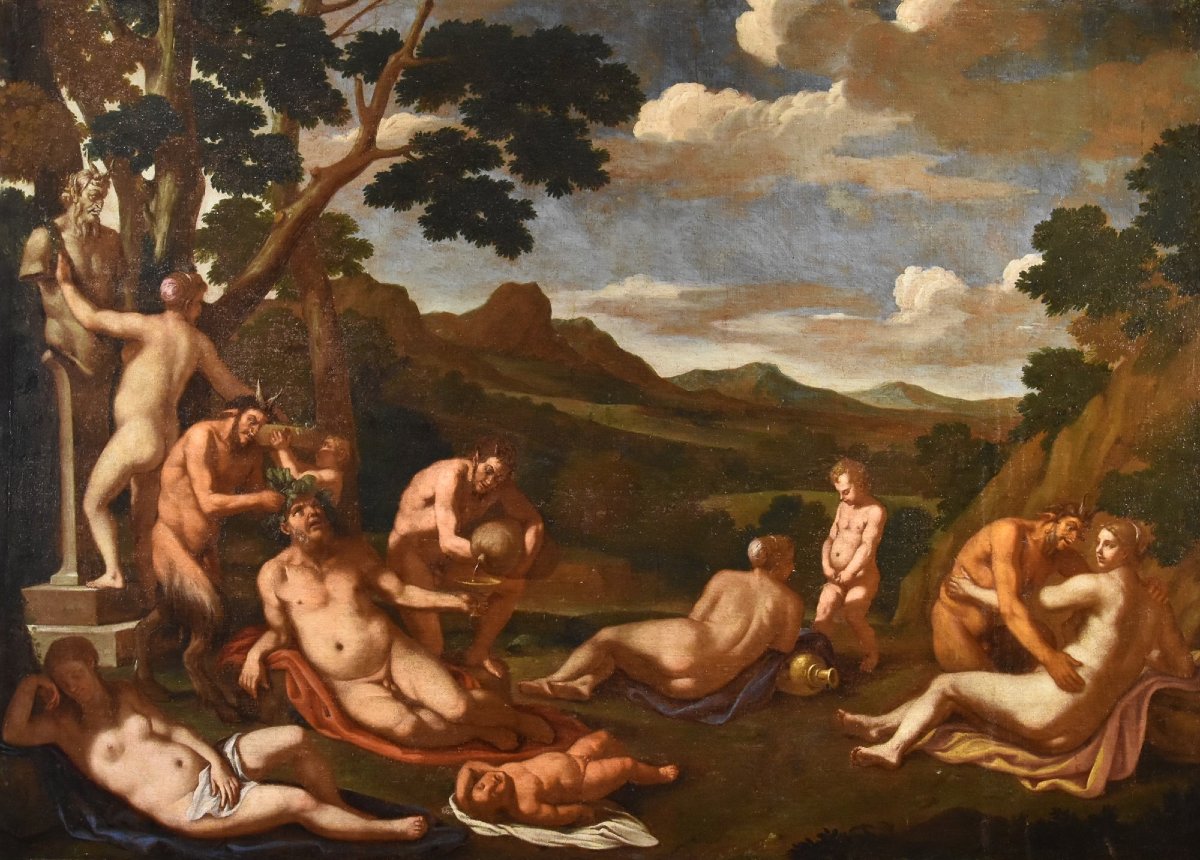 Bacchanalia, Attributed To Giulio Carpioni (venice, 1613 – Vicenza, 1678)