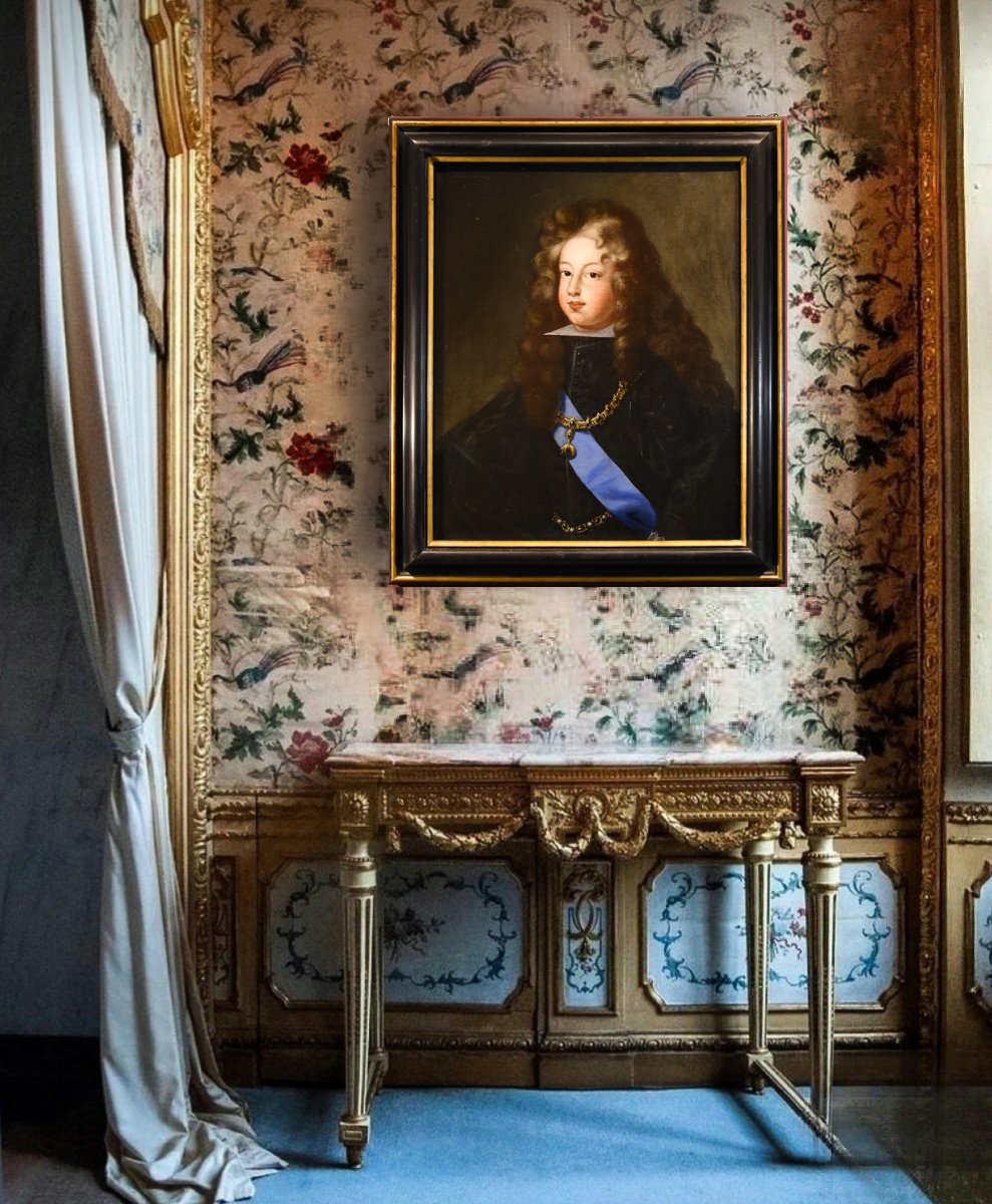 Portrait Of Philip V, King Of Spain, By Hyacinthe Rigaud (perpignan 1659 – Paris 1743) And His Circle-photo-1