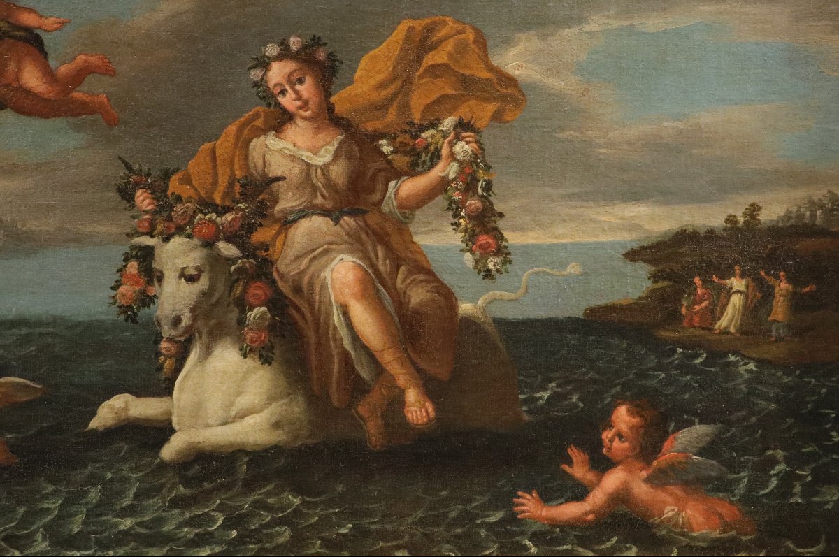  L'Enlèvement d'Europe, Paolo De Matteis (Piano Vetrale, 1662 - Naples, 1728) Cercle de-photo-5