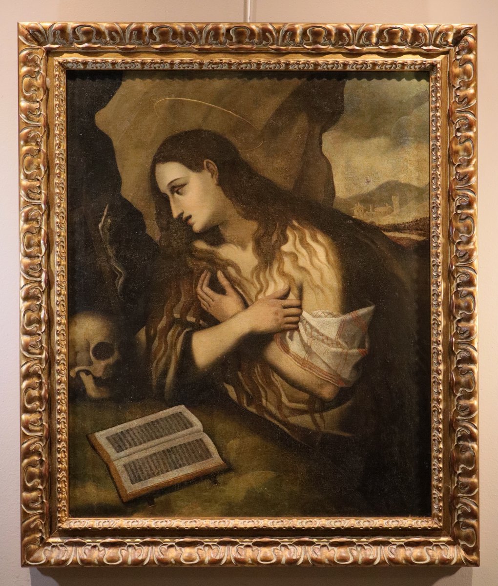 Marie-Madeleine pénitente, (Moneglia, 1527 - Madrid, 1585) cercle