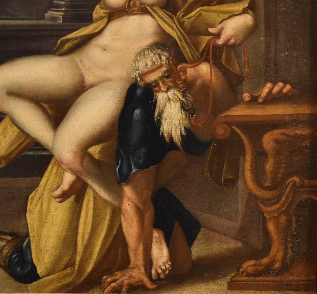 Aristote et Phyllide, Bartholomäus Spranger (Anvers, 1546 – Prague, 1611) atelier-photo-2
