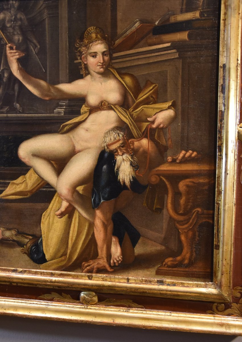 Aristote et Phyllide, Bartholomäus Spranger (Anvers, 1546 – Prague, 1611) atelier-photo-4