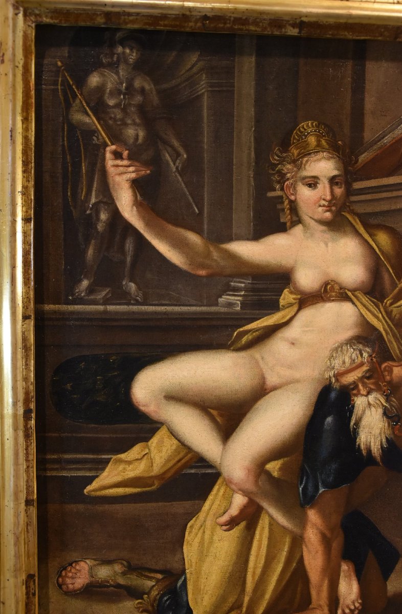 Aristote et Phyllide, Bartholomäus Spranger (Anvers, 1546 – Prague, 1611) atelier-photo-8