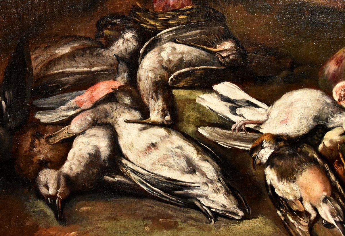 Giovanni Paolo Castelli (Rome 1659-1730), Nature Morte Dans Un Paysage-photo-3