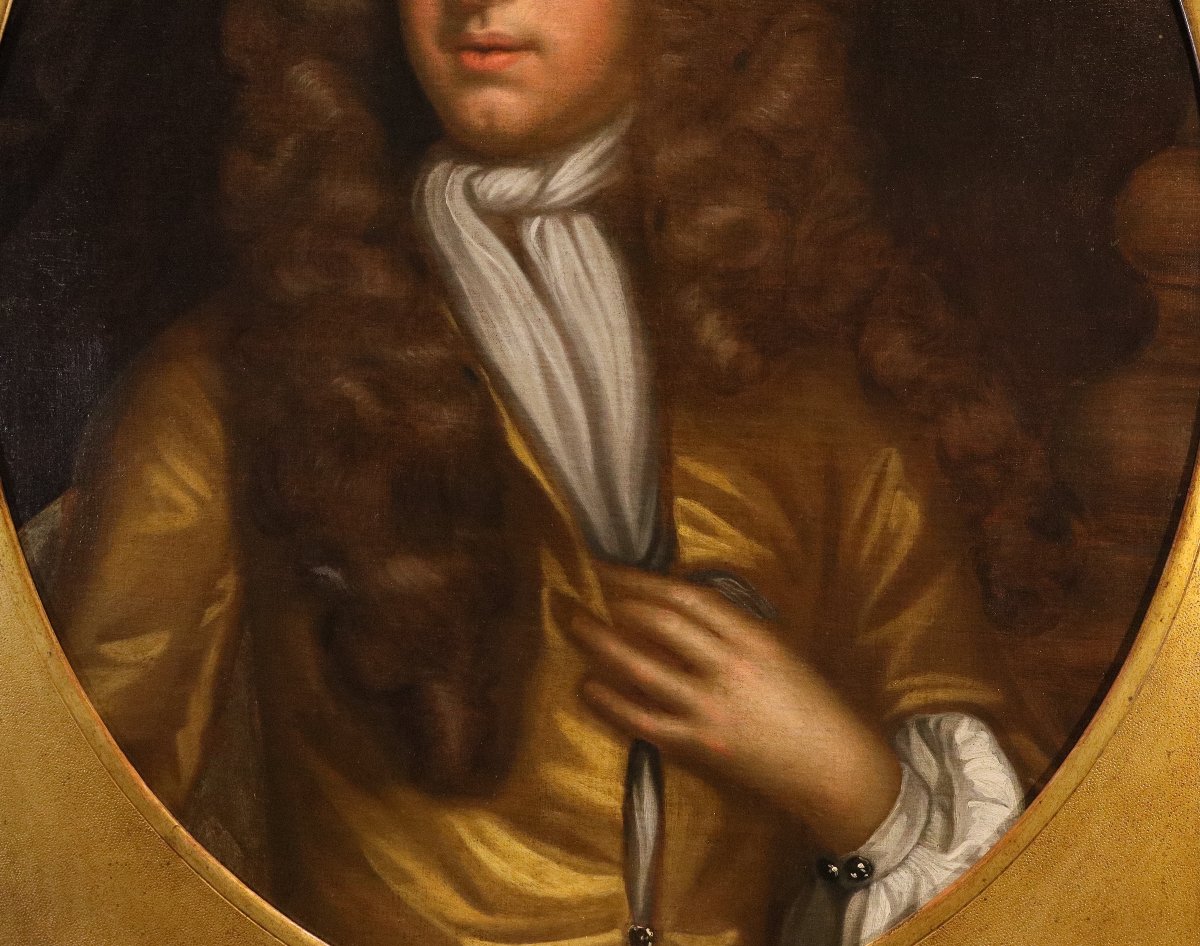 Portrait Of William Congreve, From The Workshop Of Godfrey Kneller (lübeck 1646 – London 1723)-photo-4