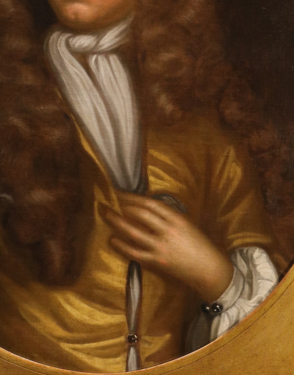 Portrait Of William Congreve, From The Workshop Of Godfrey Kneller (lübeck 1646 – London 1723)-photo-3