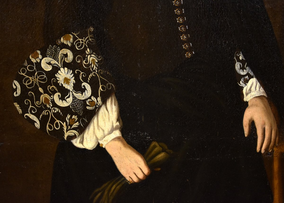Full-length Portrait Of Giacomo Pesenti, Attributed To Carlo Ceresa (bergamo, 1609–1697)-photo-6