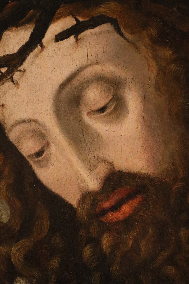 Christ portant la croix, Michael Coxie (Malines, 1499 – Malines, 1592) Atelier de -photo-3