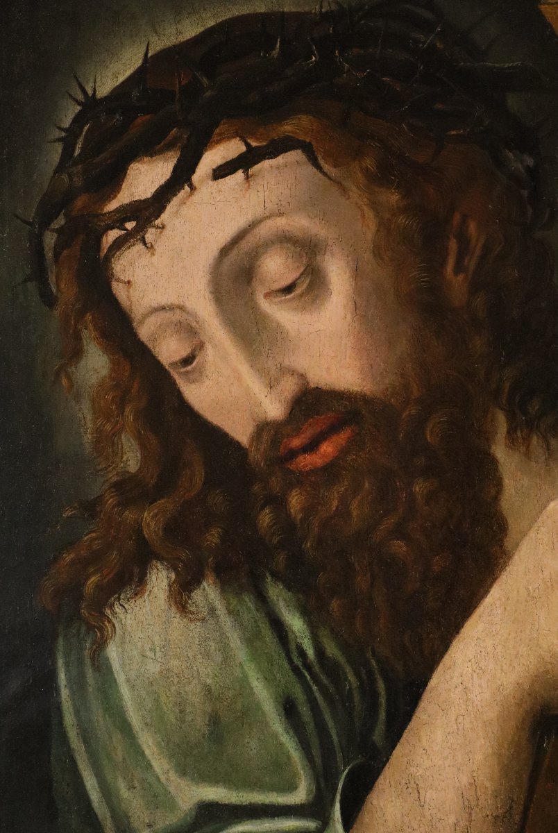 Christ portant la croix, Michael Coxie (Malines, 1499 – Malines, 1592) Atelier de -photo-3