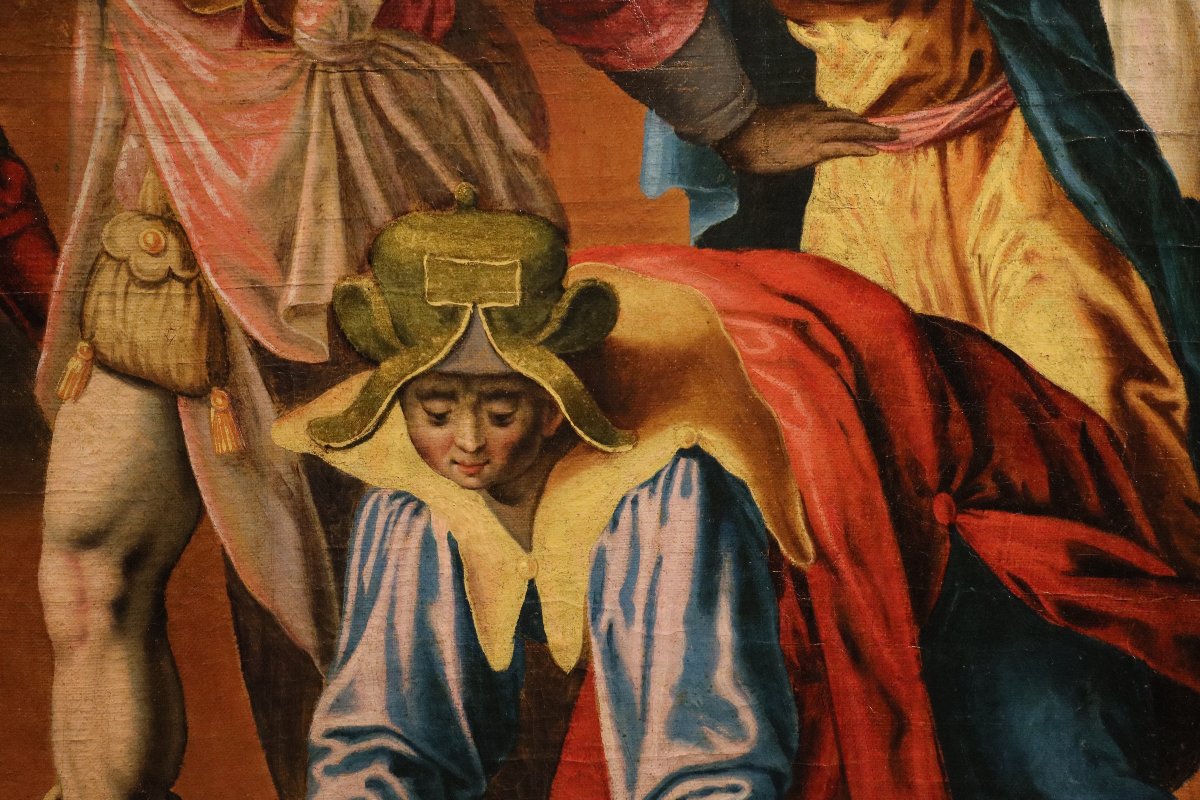 Christ chassé du Temple de Jérusalem, Maarten de Vos (Anvers, 1532 - 1603) atelier-photo-2