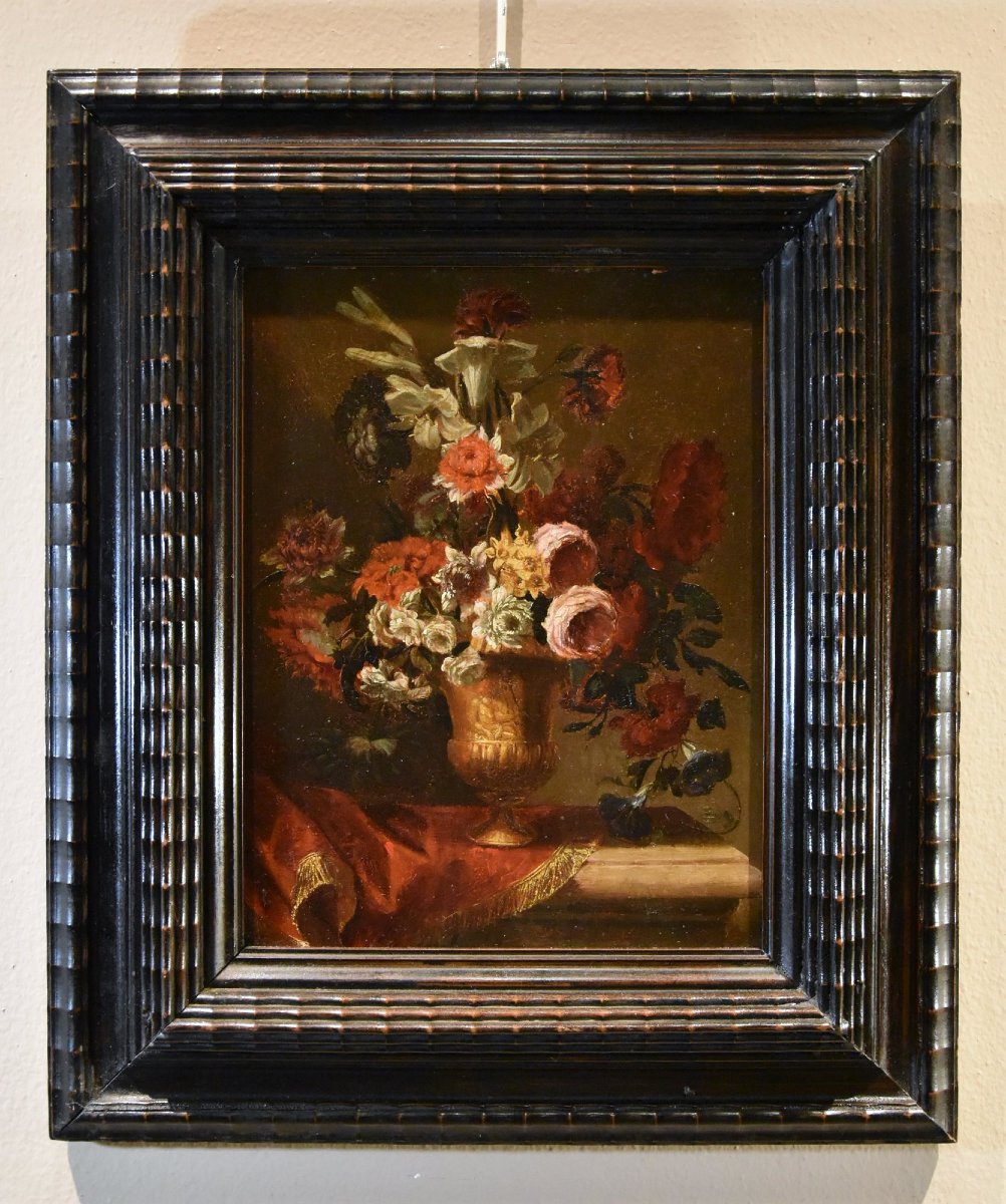 Still Life With Flowers, 17th-century Flemish School-photo-3