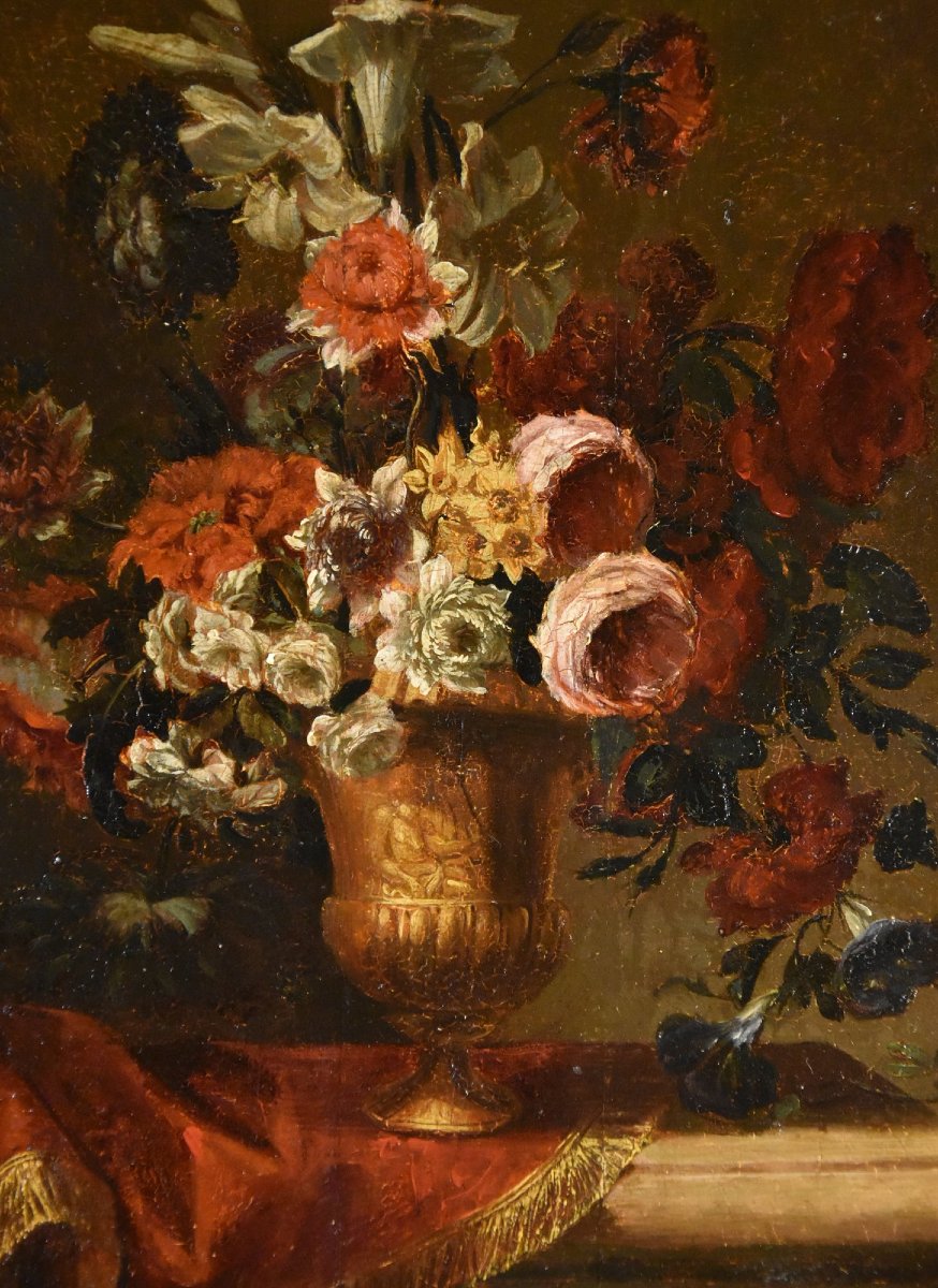 Still Life With Flowers, 17th-century Flemish School-photo-4